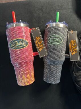 Von Dutch Originals Rhinestone Tumbler Set